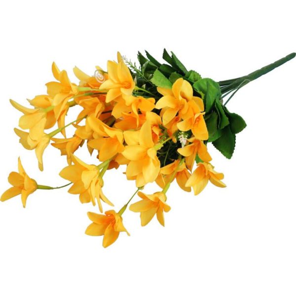 "BOUQUET OF 13 STEM OF YELLOW CLEMATIS" - imagine 2