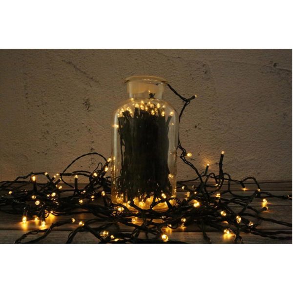 "80 LED RING Indoor Christmas Lights Cold White" - imagine 9