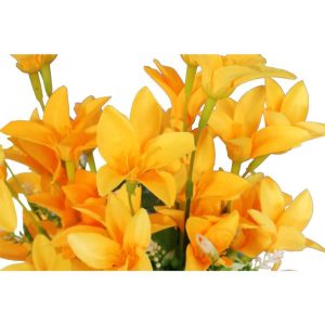 "BOUQUET OF 13 STEM OF YELLOW CLEMATIS"