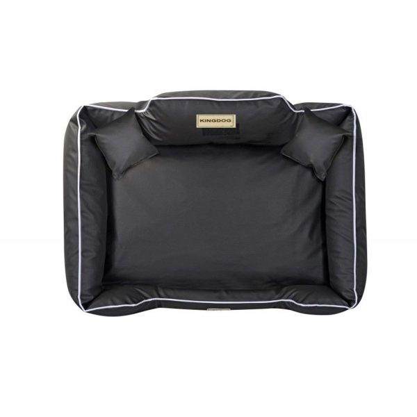"ECO-LEATHER DOG BED 115x95 WITH NAME." - imagine 7
