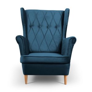 Quilted Wingback Chair