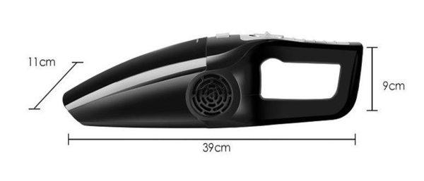 120W Cordless HEPA Car Vacuum Cleaner - imagine 3