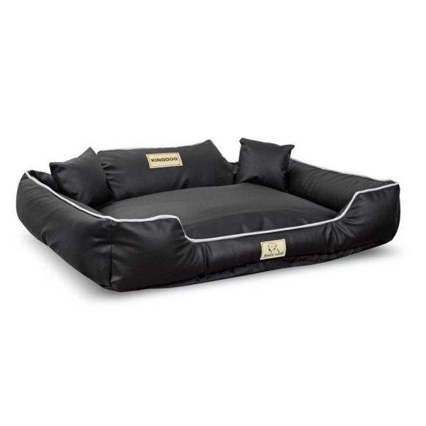 "ECO-LEATHER DOG BED 115x95 WITH NAME." - imagine 8
