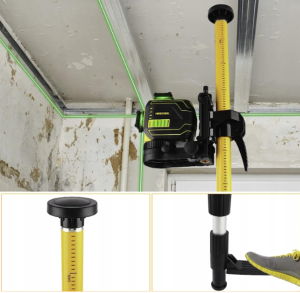 300cm Tripod for Laser Leveling/Laser Level - imagine 3