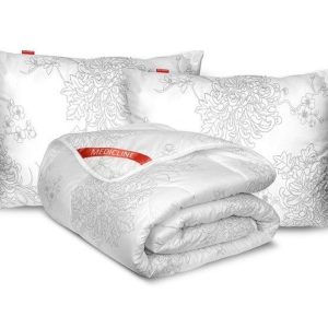 "Year-round flower duvet 140x200 + 2 large pillows 70x80."