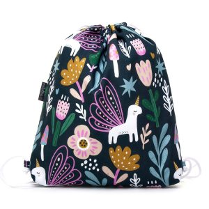 "Backpack for a preschooler for bedding and blanket"