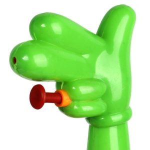 10 cm Green Handle Water Squirt Gun.